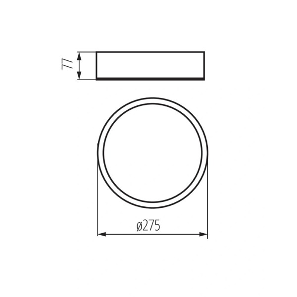 Світильник стельовий Kanlux 29207 Jasmin E27 1x20W IP20 чорний - фото №3