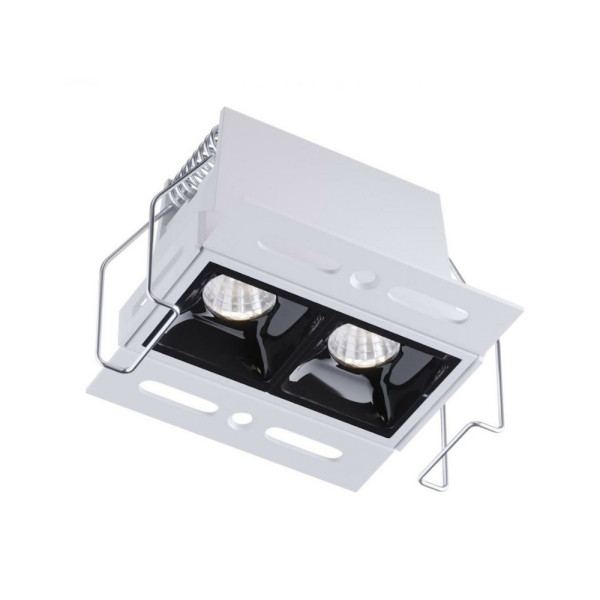 Точковий світильник Kloodi KD-024TR LED 2x4W 3000K 360Lm IP20 Wh