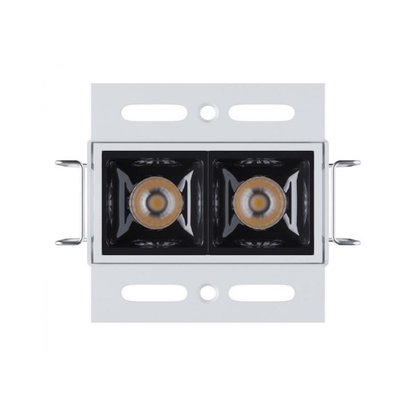 Точковий світильник Kloodi KD-024TR LED 2x4W 3000K 360Lm IP20 Wh - фото №4
