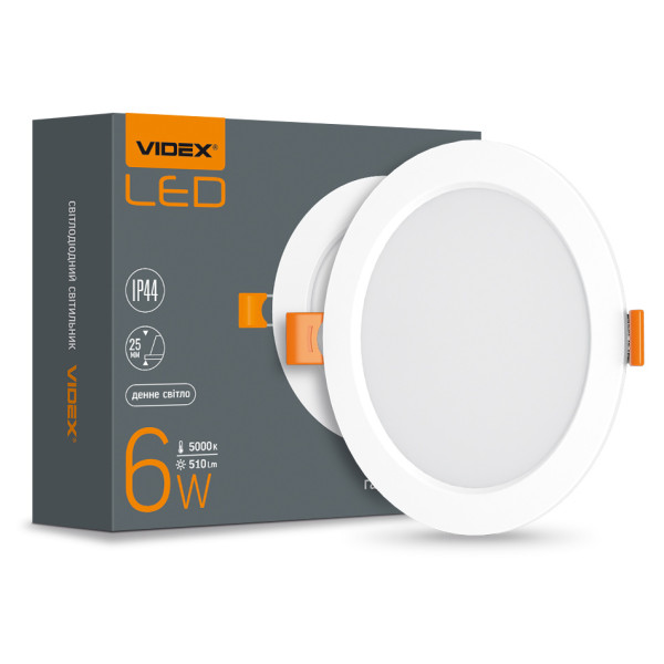 Світильник Videx Back 6Вт 5000K (VL-DLBR-065) - фото №2
