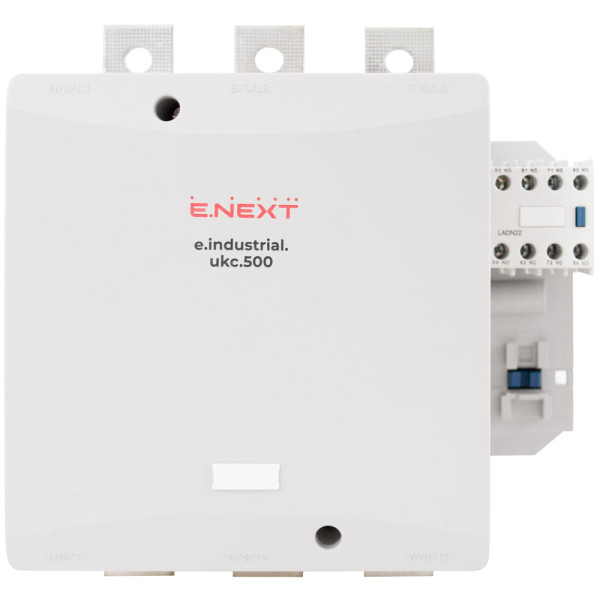 Контактор E.Next e.industrial.ukc.500.400 500А 400В 1NO (i.0090068) - фото №1