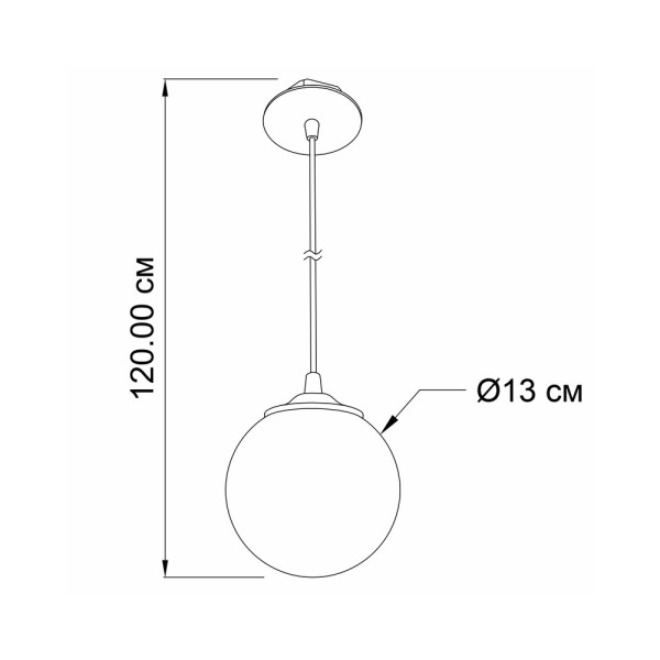 Подвесной светильник, люстра Imperium Light 294113.05.01 River E14 1x40W IP20 - фото №1