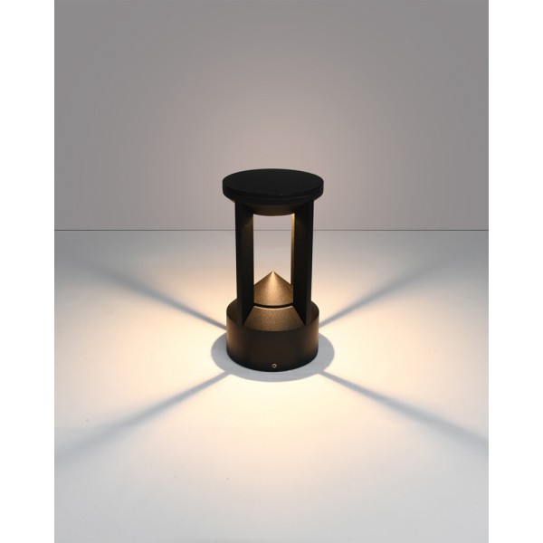 Уличный светильник Italux OFL-52052-S-BK Nomad LED 1x10W 3000K 330Lm IP54 черный - фото №3