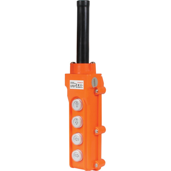 Тельферний пост на 4 кнопки, 2NO, 500В