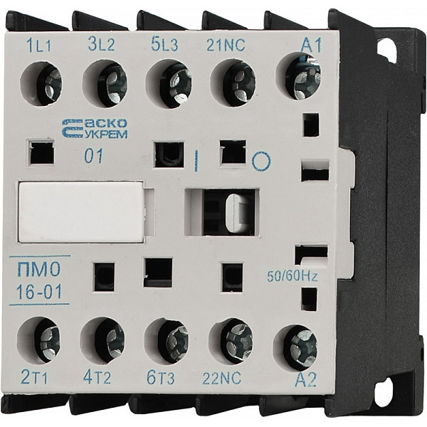 Мініконтактор Аско-Укрем ПМ 0-16-01 M7 220В LC1-K1601 (A0040010160) - фото №3