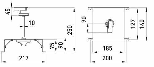 Поворотная рукоятка E.Next e.industrial.ukm.400.CS (i0060004) - фото №1