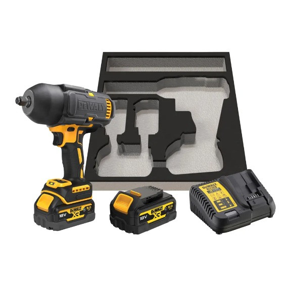 Ударний гайкокрут безщітковий DeWALT DCF900P2G XR Li-Ion 18В 1898Нм 5Аг 2300об/хв 2200уд/хв - фото №1