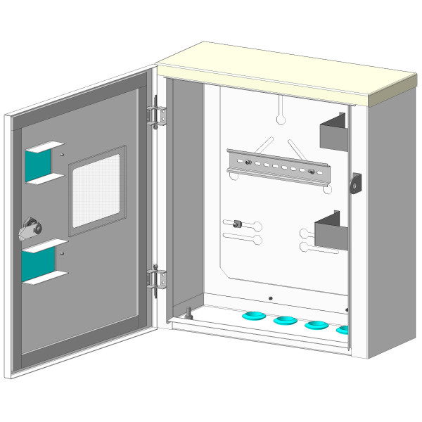 Корпус учета и распределения ЯУР-3Г-7Л - фото №2
