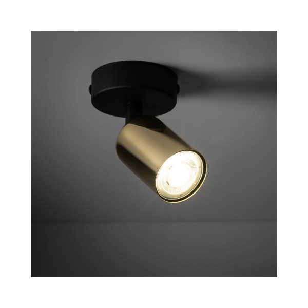 Світильник поворотний, спот TK Lighting 6088 Top GU10 1x10W IP20 Золотий - фото №1
