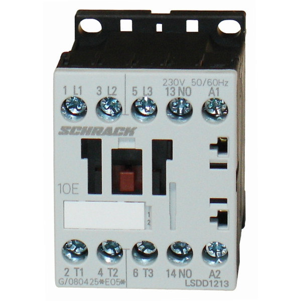 Контактор Schrack LSDD1213 230В AC 1НО 5,5 кВт 12А 3P розмір 00