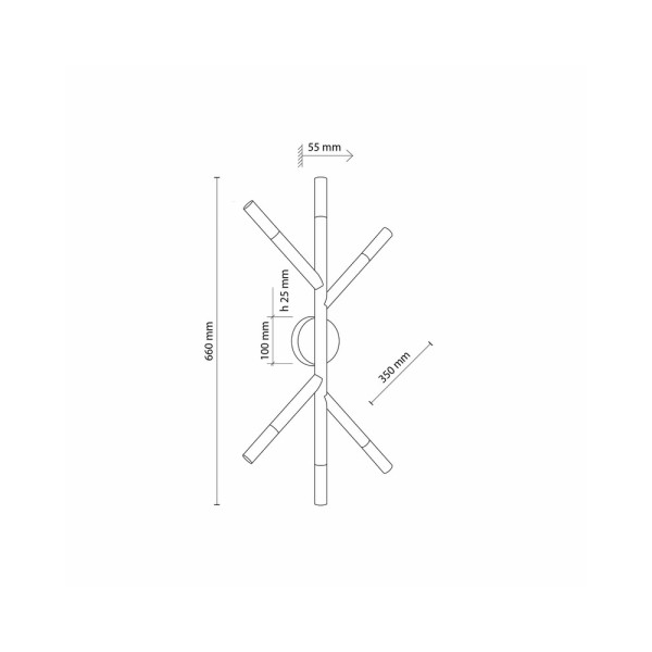 Світильник TK Lighting 4525 Noble G9 6x6W IP20 - фото №3