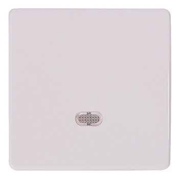 Одинарна клавіша E.Next e.lux.11171L.pn.l.white з підсвіткою біла (ins0040013)