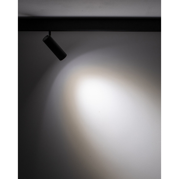Магнітний трековий світильник Nowodvorski 10656 LVM Spot LED 1x9W 4000K 850Lm IP20 чорний - фото №3