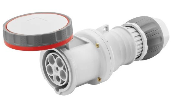 Переносной разъем GEWISS IP67 3P+E 63A 400В (GW63052H)