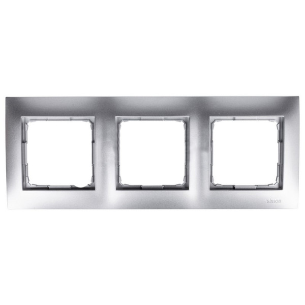 Потрійна рамка Simon Simon 54 Premium DR3/43 (срібло)