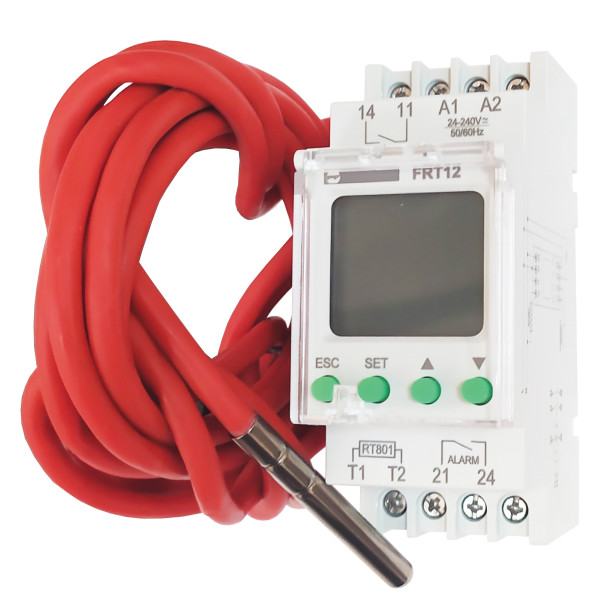 Температурне реле Promfactor FRT12 24-240В AC/DC
