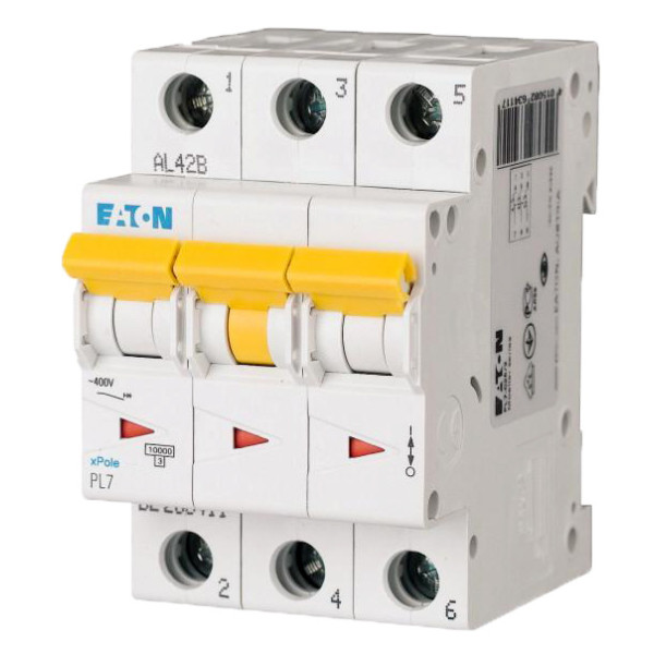 Автоматический выключатель Eaton Moeller PL7-D25/3