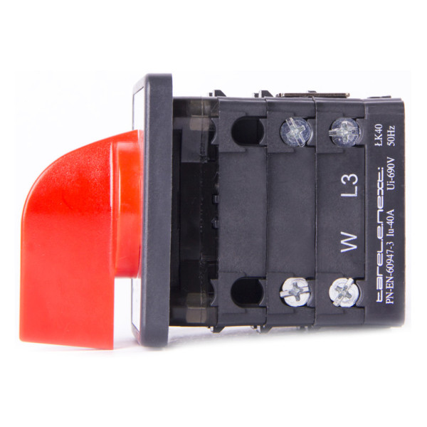 Щитовой пакетный переключатель E.Next LK40/3.323-ZP/45 3p 1-0-2 40А (8631-200) - фото №1