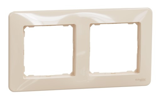 Рамка 2-постова Schneider Electric Sedna Design бежева SDD312802