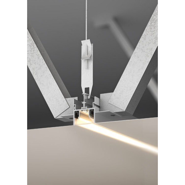LED-профиль KLUS для натяжных потолков FOLED, 3 метр (KLUS_A08332V1N_3) - фото №5