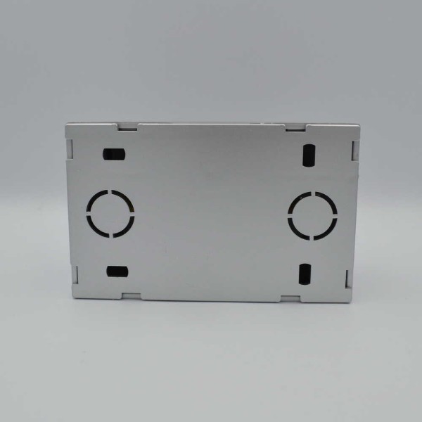 Розетка Nilson Themis срібло 2-на без заземлення ( 26131024 ) - фото №5