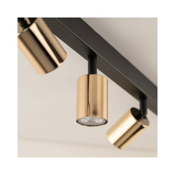 Світильник поворотний, спот TK Lighting 5970 Top GU10 6x10W IP20 Золотий - фото №1