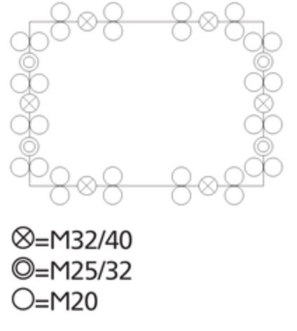 Коробка сполучна Spelsberg PS 3625-16-to (sp11151201) IP66 з гладкими стінками - фото №1