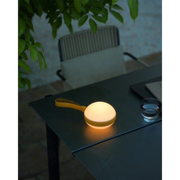 Светильник уличный портативный Nordlux 2218013026 Bring LED 1x1W 2700K 70Lm IP54 желтый - фото №1