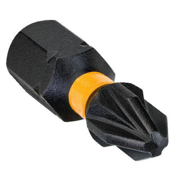 Ударные биты DeWALT Impact torsion extreme Pozidriv PZ2х25мм (5шт) - фото №2