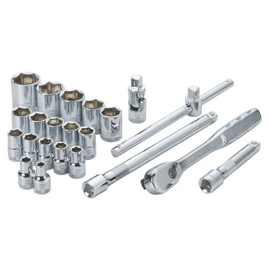 Набор головок DeWALT DWMT19241-1 1/2" 22 предметов - фото №2