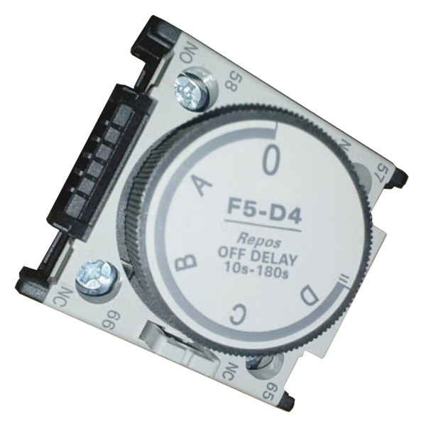 Приставка витримки часу Chint F5-D4 із затримкою часу 10…180с на вимкнення (258020)