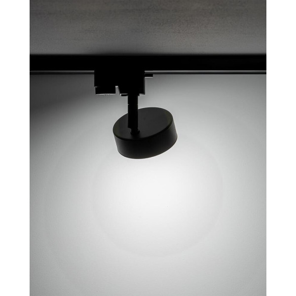 Трековий світильник Nowodvorski 10358 Profile Puck GX53 1x12W IP20 чорний - фото №1
