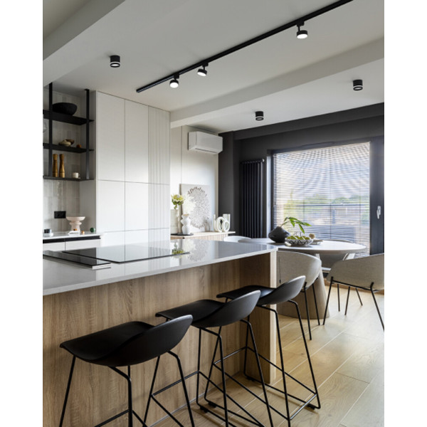 Трековий світильник Nowodvorski 10358 Profile Puck GX53 1x12W IP20 чорний - фото №2