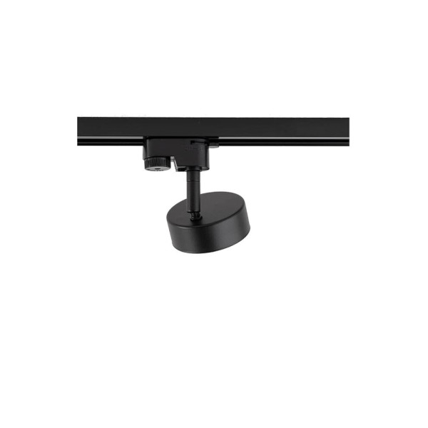 Трековий світильник Nowodvorski 10358 Profile Puck GX53 1x12W IP20 чорний - фото №4