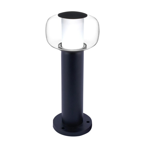 Вуличний світильник Goldlux 331427 Malaga LED 1x12W 4000K 1400Lm IP44 чорний