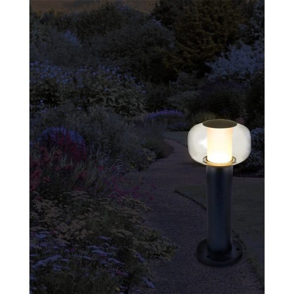 Вуличний світильник Goldlux 331427 Malaga LED 1x12W 4000K 1400Lm IP44 чорний - фото №2