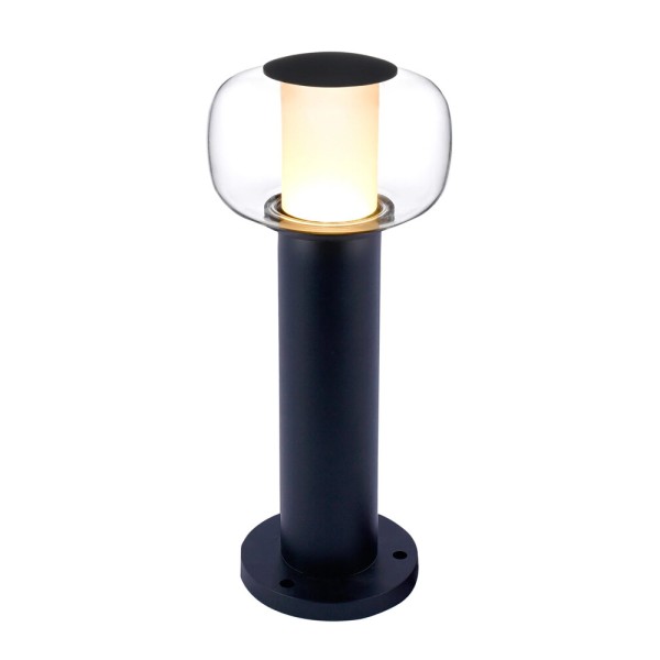 Вуличний світильник Goldlux 331427 Malaga LED 1x12W 4000K 1400Lm IP44 чорний - фото №3