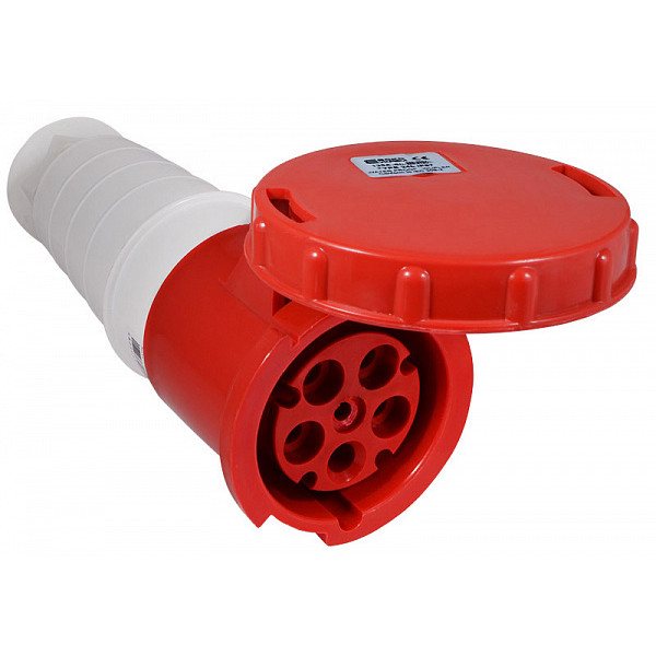 Силовой разъем Аско-Укрем ГП 3Р+N+РЕ 63А/5 (235) (A0080020009)