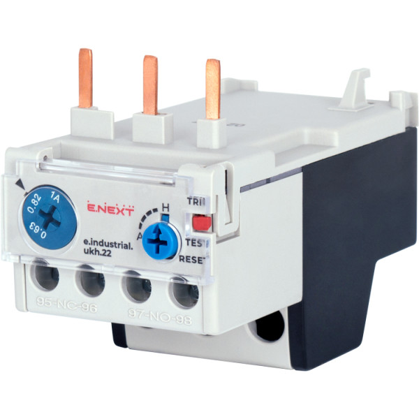 Теплове реле E.Next e.industrial.ukh.22.1 22А 0,63-1А (i0110027)