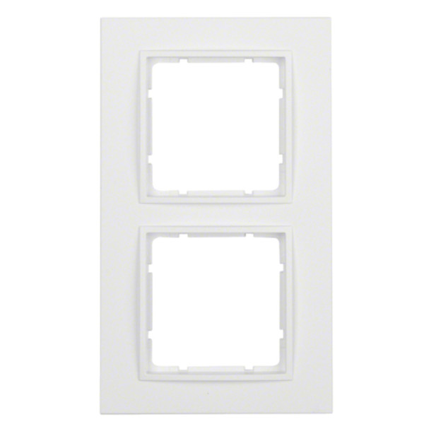 Рамка 2-местная полярная белизна Berker B.7