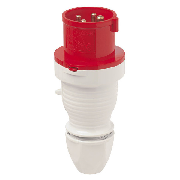 Трифазна вилка WALTHER WL230406 (3P+E) 32А 380V IP44