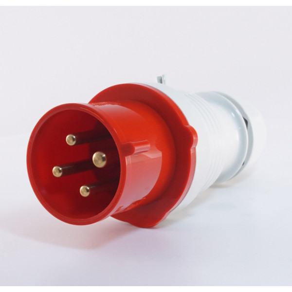 Трифазна вилка WALTHER WL230406 (3P+E) 32А 380V IP44 - фото №1