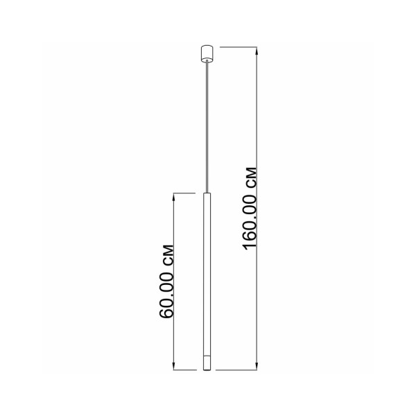 Підвісний світильник, люстра Imperium Light 328160.05.05 Slim - фото №1