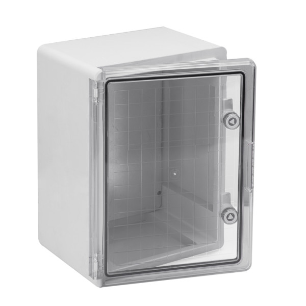 Корпус пластиковий UEC ЩМПп 400х300х220мм з прозорими дверцятами IP65 (MKP92-N-403022-65-UEC)