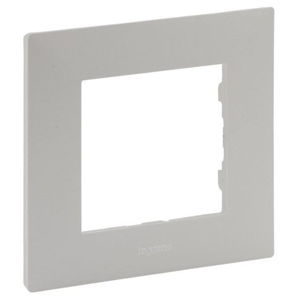 Рамка 1-постовая Legrand Niloe Step жемчужный (863691)
