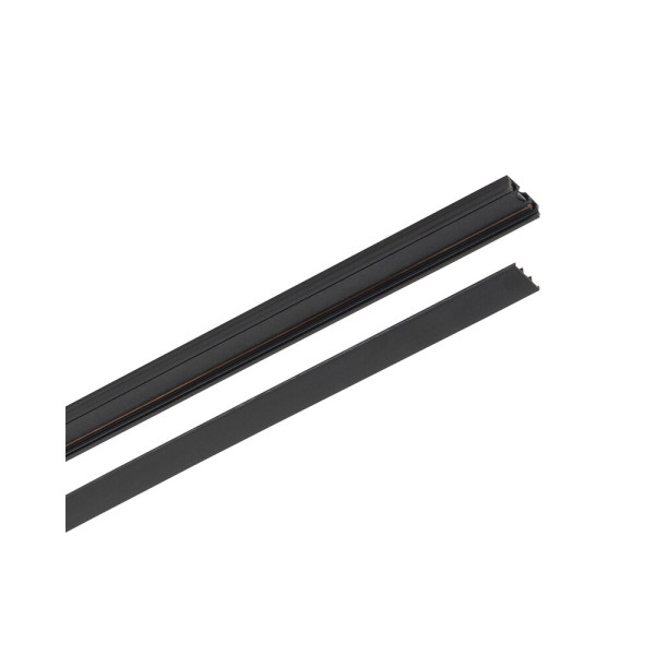 Магнітний шинопровід накладний Nowodvorski 11320 UT-LVM 1м IP20 чорний - фото №1