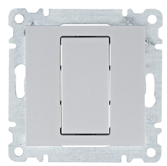 Заглушка Hager WL7012 Lumina (срібляста)