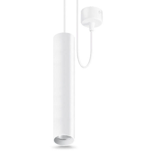 Металевий підвісний світильник Videx 10Вт 4100K (VL-SP-10034W) білий