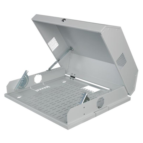 Телекоммуникационный шкаф Mirsan SLIM 19'' 3+5U 537x475 (серый)