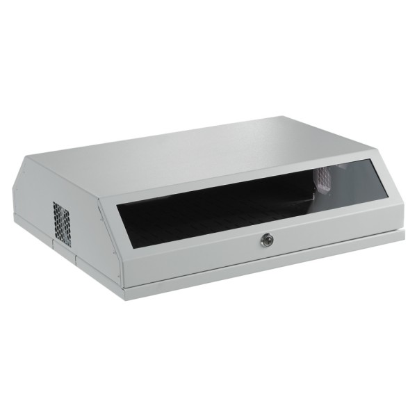 Телекоммуникационный шкаф Mirsan SLIM 19'' 3+5U 537x475 (серый) - фото №2